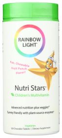 RAINBOW LIGHT: Nutristars Fruit Blast, 120 tb