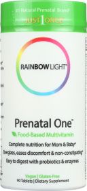 RAINBOW LIGHT: Just Once Prenatal One Food-Based Multivitamin, 90 Tablets