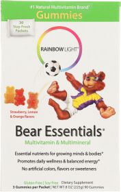 RAINBOW LIGHT: Gummy Bear Essentials Multivitamin & Multimineral, 30 Count