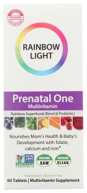 RAINBOW LIGHT VIBRANCE: Prenatal One Multivitamin, 60 tb