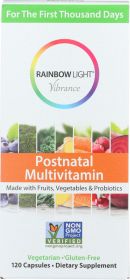 RAINBOW LIGHT: Vibrance Postnatal Multivitamin, 120 cp