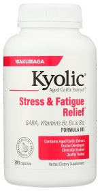 KYOLIC: Aged Garlic Extract Stress and Fatigue Relief Formula 101, 200 Capsules