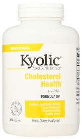 KYOLIC: Aged Garlic Extract Cholesterol Formula 104, 300 Capsules