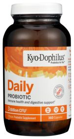 KYOLIC: Kyo-Dophilus 1.5 Billion cells, 360 Capsules