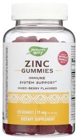 NATURES WAY: Zinc Gummy, 120 ea