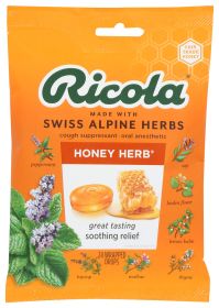 RICOLA: Natural Herb Throat Drops Honey Herb, 24 pc