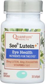 QUANTUM: See Lutein Softgels, 30 sg