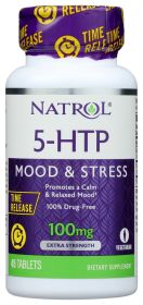 NATROL: 5-HTP TR Time Release 100 mg, 45 tablets