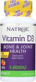 NATROL: Vitamin D3 5000 iu, 90 tb