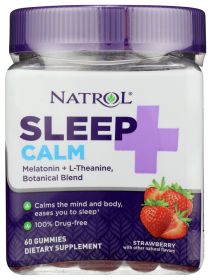 NATROL: Sleep Calm Gummy, 60 pc