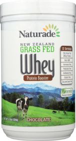 NATURADE: New Zealand Grass Fed Whey Chocolate, 17.79 oz