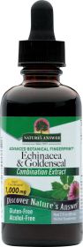 NATURES ANSWER: Echinacea and Goldenseal Alcohol Free, 2 oz