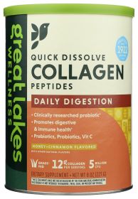 GREAT LAKES WELLNESS: Collagen Daily Digestion, 8 oz