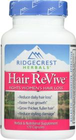 RIDGECREST HERBALS: Hair Revive, 120 Vegetarian Capsules