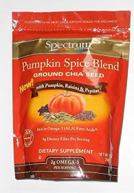 SPECTRUM ESSENTIAL: Pumpkin Spice Blend Chia Seed, 10 oz