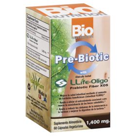 BIO NUTRITION: Pre Biotic W Life Oligo, 60 vc