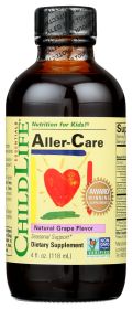 CHILDLIFE ESSENTIALS: Aller-Care Natural Grape Flavor, 4 oz