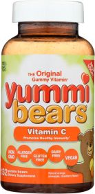 YUMMI BEARS: Vitamin C 120mg Gummy, 132 pc