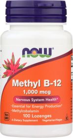 NOW: Methyl B-12 1000mcg, 100 loz