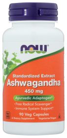 NOW: Ashwagandha 450mg, 90 vc