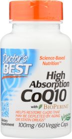 DOCTORS BEST: Coq10, 60 VC