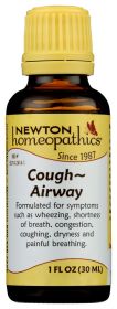 NEWTON HOMEOPATHICS: Cough Airway, 1 oz