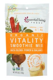 ESSENTIAL LIVING FOODS: Smoothie Mix Maca Blend Organic, 6 oz