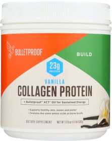 BULLETPROOF: Vanilla Collagen Protein Powder, 17.6 oz