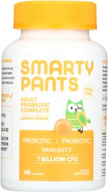 SMARTYPANTS: Probiotic Adult Lemon Creme, 40 pc