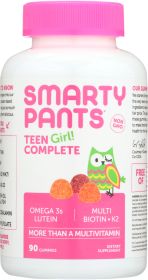 SMARTYPANTS: Vitamins Teen Girl Omega 3, 90 pc