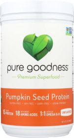 PURE GOODNESS: Pumpkin Seed Protein Powder, 16 oz