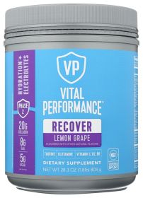 VITAL PROTEINS: Vital Performance Recover Lemon Grape, 28.3 oz