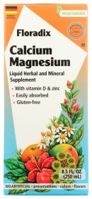 SALUS: Calcium and Magnesium Liquid Herbal and Mineral Supplement, 8.5 fo