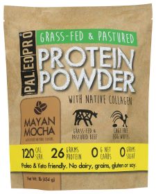 PALEO PRO: Mayan Mocha Paleo Protein Powder, 454 gm