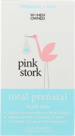 PINK STORK: Parental plus DHA Supplement, 60 cp