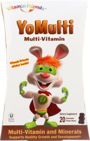 VITAMIN FRIENDS: Yomulti Chocolate, 20 pc