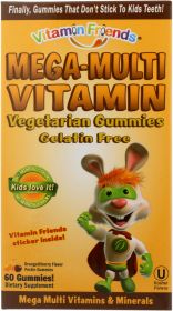 VITAMIN FRIENDS: Gummies Mega Multi, 60 pc