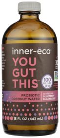 INNER-ECO: Wild Berry Coconut Water Kefir, 15 oz