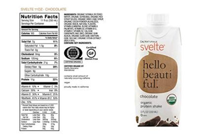 CALNATURALE: Organic Chocolate Protein, 11 oz