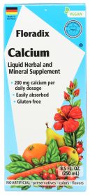 SALUS: Calcium Liquid Herbal and Mineral Supplement, 8.5 fo