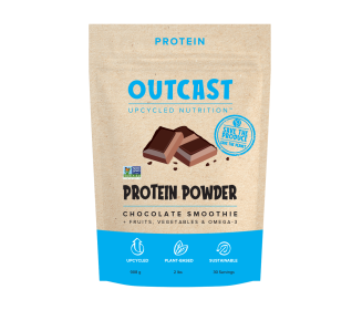 OUTCAST FOODS: Plant Protein Pwdr Choc, 908 gm