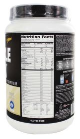 CYTOSPORT: Muscle Milk Genuine Protein Powder Vanilla Creme, 2.47 lb