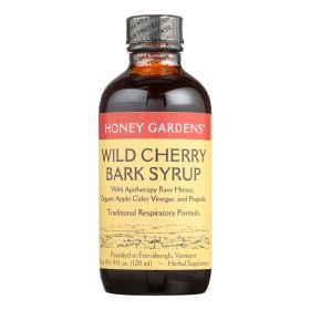 Honey Gardens Wild Cherry Bark Honey Syrup - 1 Each - 4 FZ