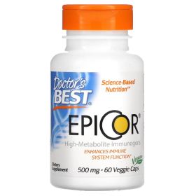 DOCTORS BEST: Epicor 500mg, 60 vc