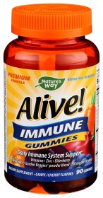 NATURES WAY: Alive Premium Immune Gummies, 90 ea