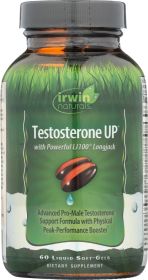 IRWIN NATURALS: Testosterone Up, 60 sg