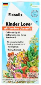 SALUS: Kinder Love Gluten Free Childrens Multivitamin and Herbal Supplement, 17 fo