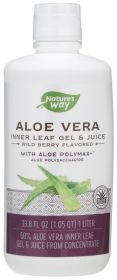 NATURES WAY: Wild Berry Aloe Vera Inner Leaf Gel, 33.8 oz