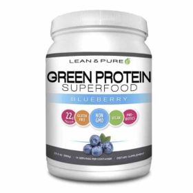 OLYMPIAN LABS: Blueberry Green Protein Superfood, 658 gm