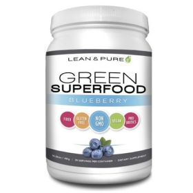 OLYMPIAN LABS: Blueberry Green Superfood, 461 gm